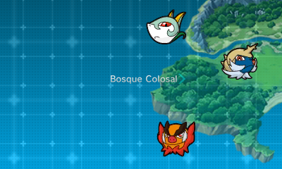 Mapa Pok�mon Link Battle!