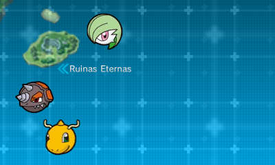 Mapa Pok�mon Link Battle!