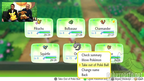 Pok�mon acompa�antes